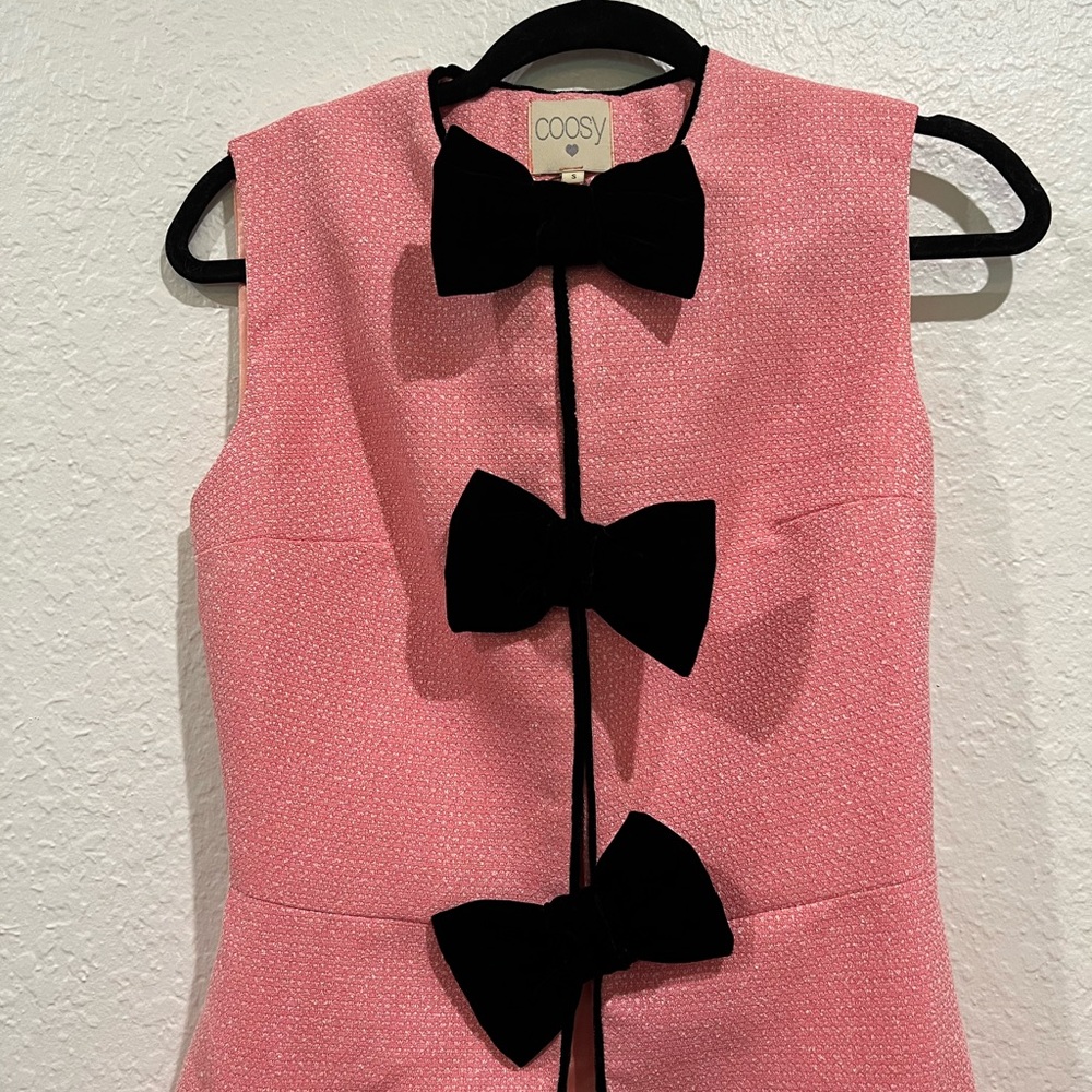 Long Pink Vest